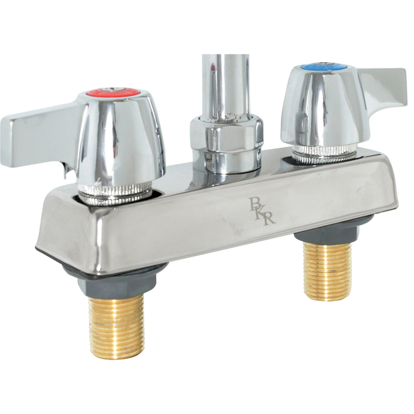 Bk Resources WorkForce Standard Duty Faucet, Body Only, 4" O.C. deck mount BKD-XX-G